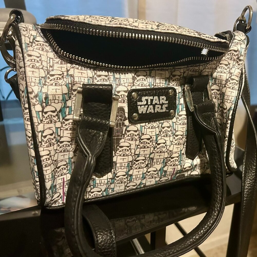 Star Wars Stormtroopers Darth Vader Print Handbag